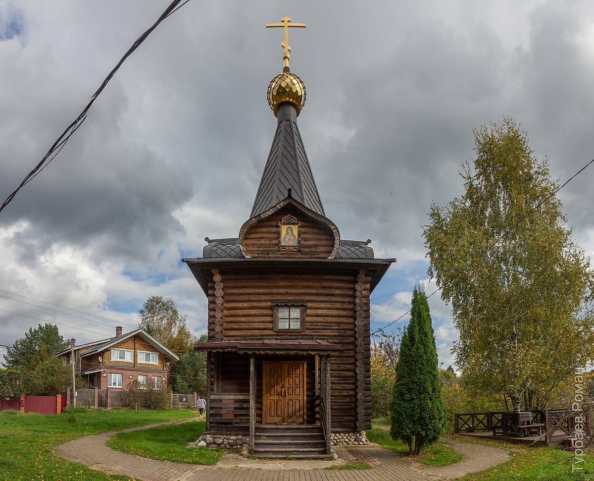 Вид с севера, фасады. Церковь Преображения Господня, Малоярославец (Малоярославецкий район, Калужская область)