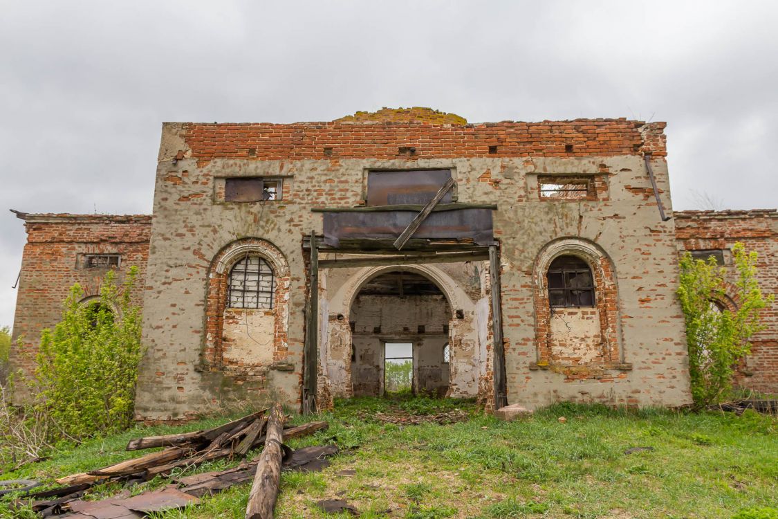 Церковь Иоанна Предтечи, Ивановка (Добринский район, Липецкая область). фасады, Западный фасад