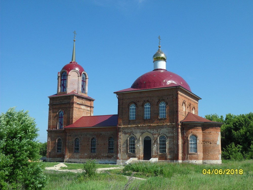 Церковь Димитрия Солунского, Ивово (Липецкий район, Липецкая область). фасады
