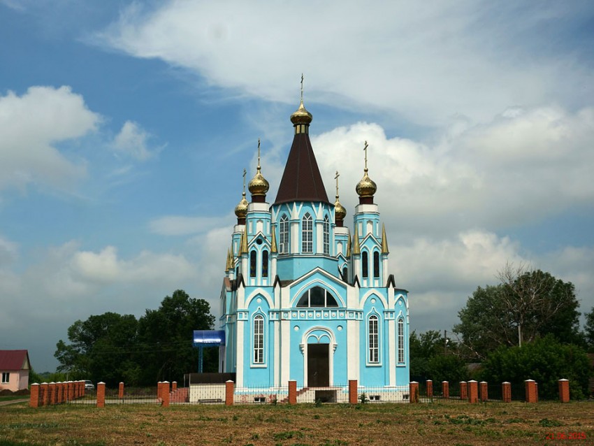 Церковь Казанской иконы Божией Матери, Колодезское (Невежколодезное) (Задонский район, Липецкая область). фасады