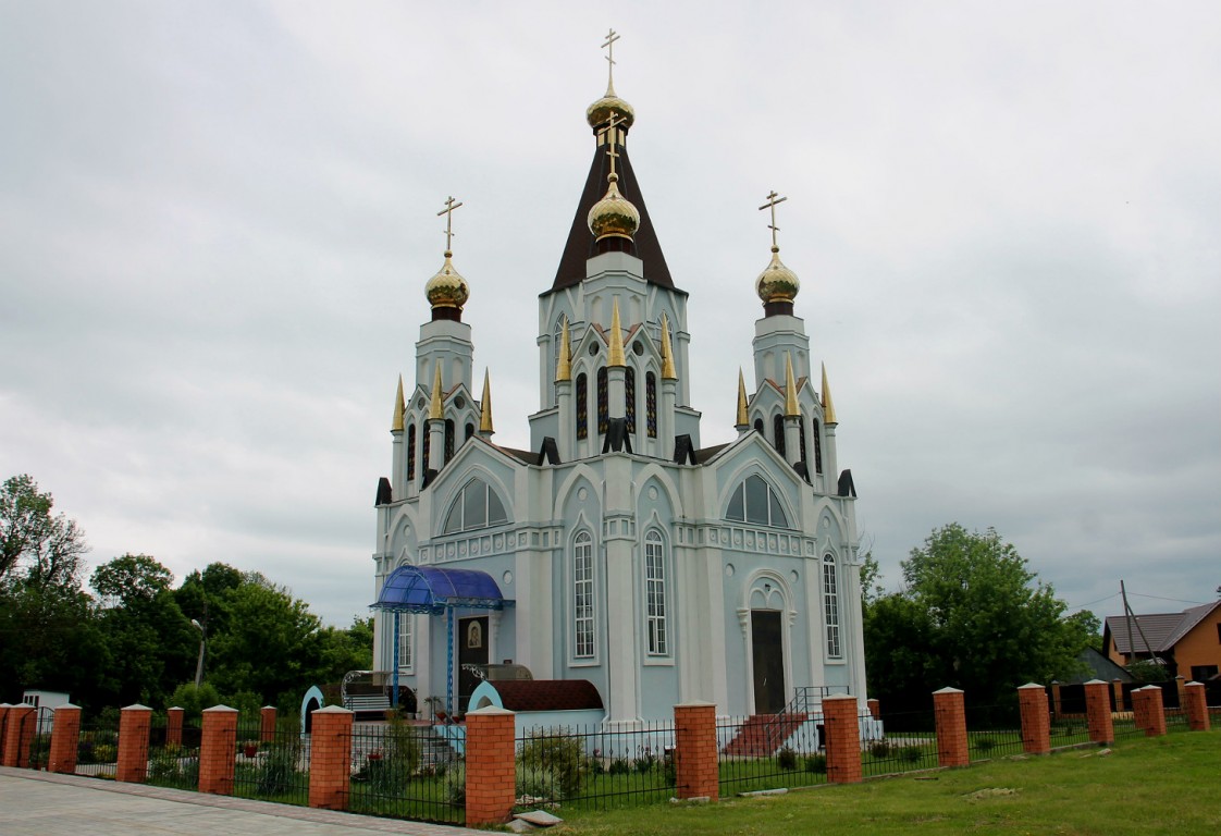 Колодезское (Невежколодезное). Церковь Казанской иконы Божией Матери. фасады, вид с юго-запада