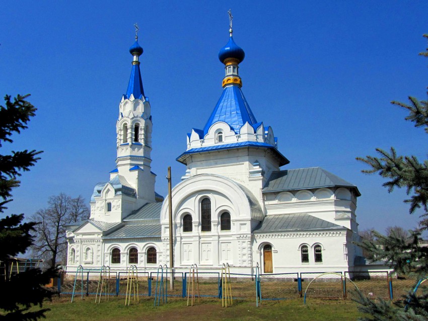 Коробовка. Церковь Димитрия Солунского. фасады, южный фасад