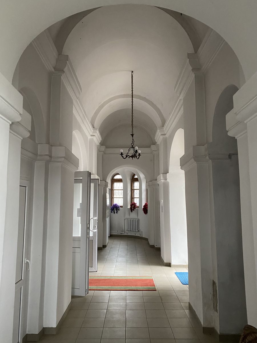 Притвор, интерьер и убранство. Церковь Димитрия Солунского, Коробовка (Грязинский район, Липецкая область)