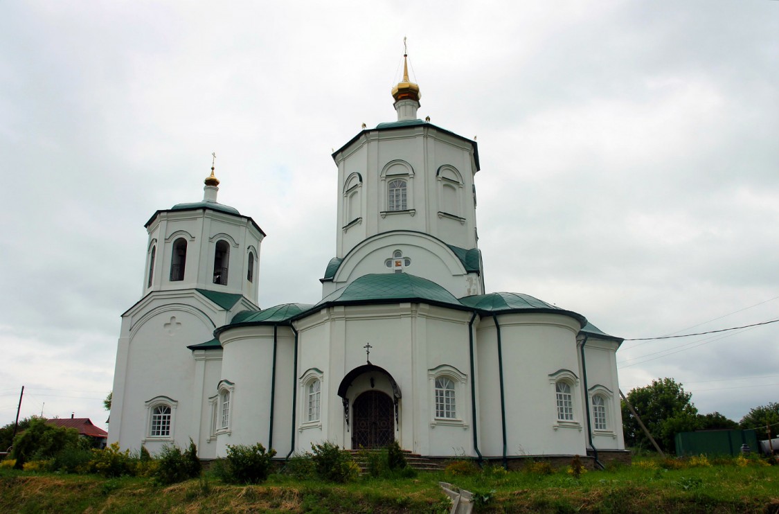 Липовка. Церковь Сергия Радонежского. фасады, южный фасад