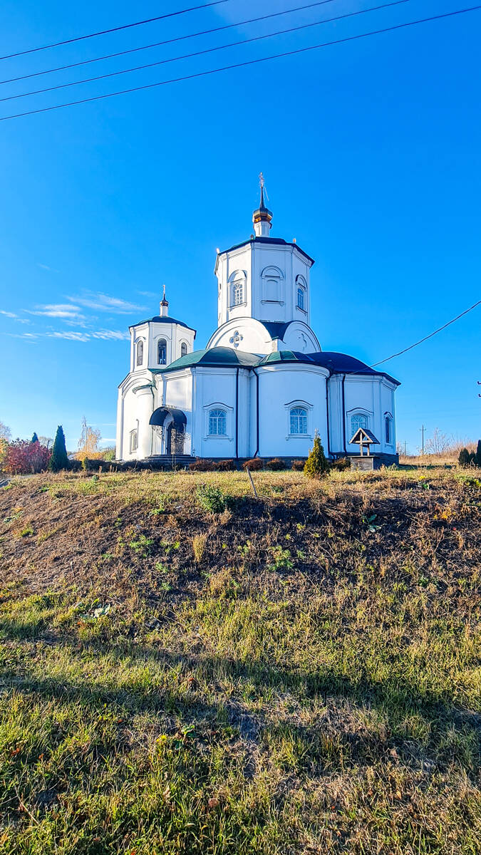 Церковь Сергия Радонежского, Липовка (Задонский район, Липецкая область). фасады