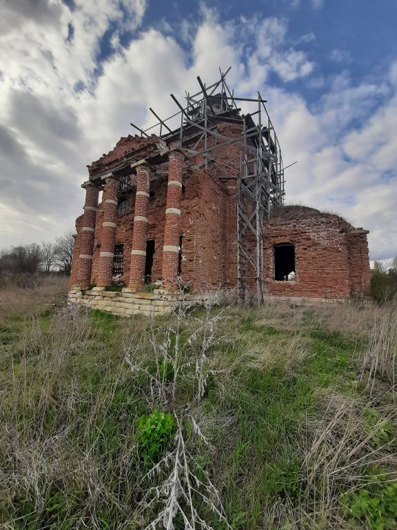 Церковь Николая Чудотворца, Никольское (Задонский район, Липецкая область). фасады