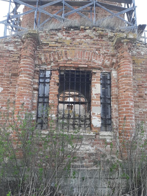 Церковь Николая Чудотворца, Никольское (Задонский район, Липецкая область). архитектурные детали