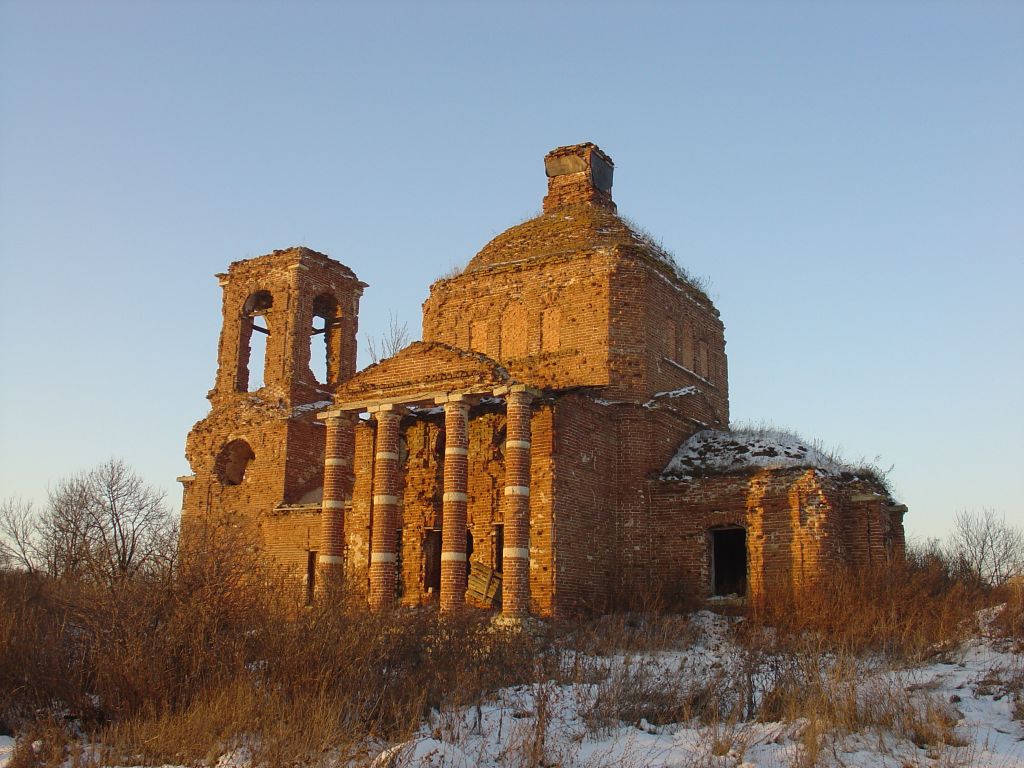 Церковь Николая Чудотворца, Никольское (Задонский район, Липецкая область). фасады