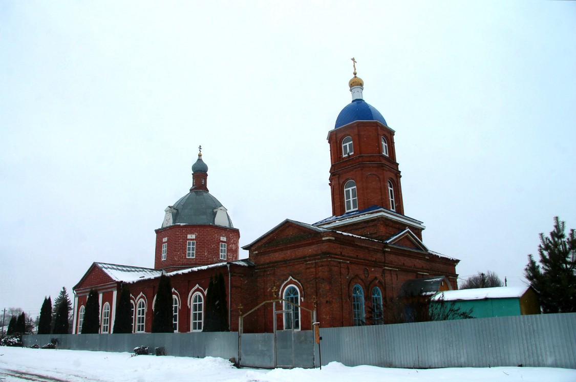 Церковь Иоанна Богослова, Пружинки (Липецкий район, Липецкая область). фасады