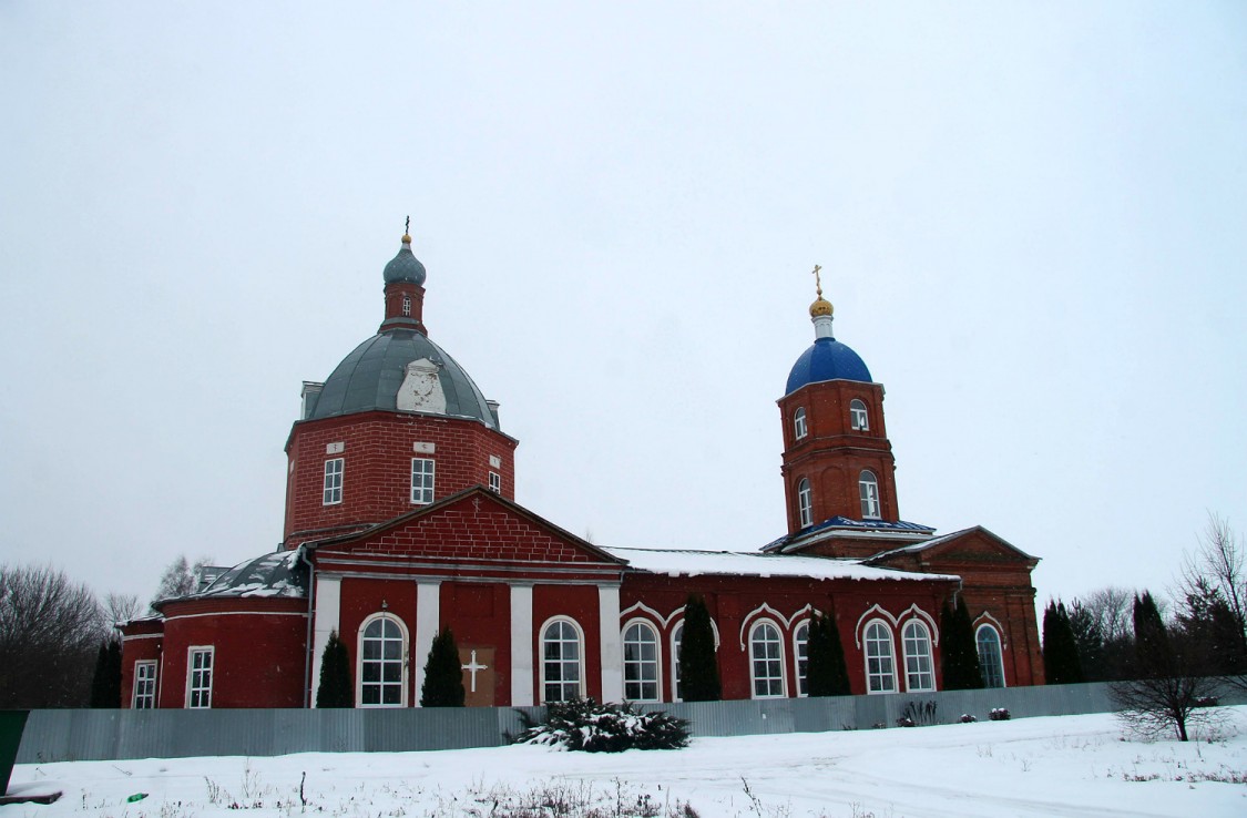 Церковь Иоанна Богослова, Пружинки (Липецкий район, Липецкая область). фасады