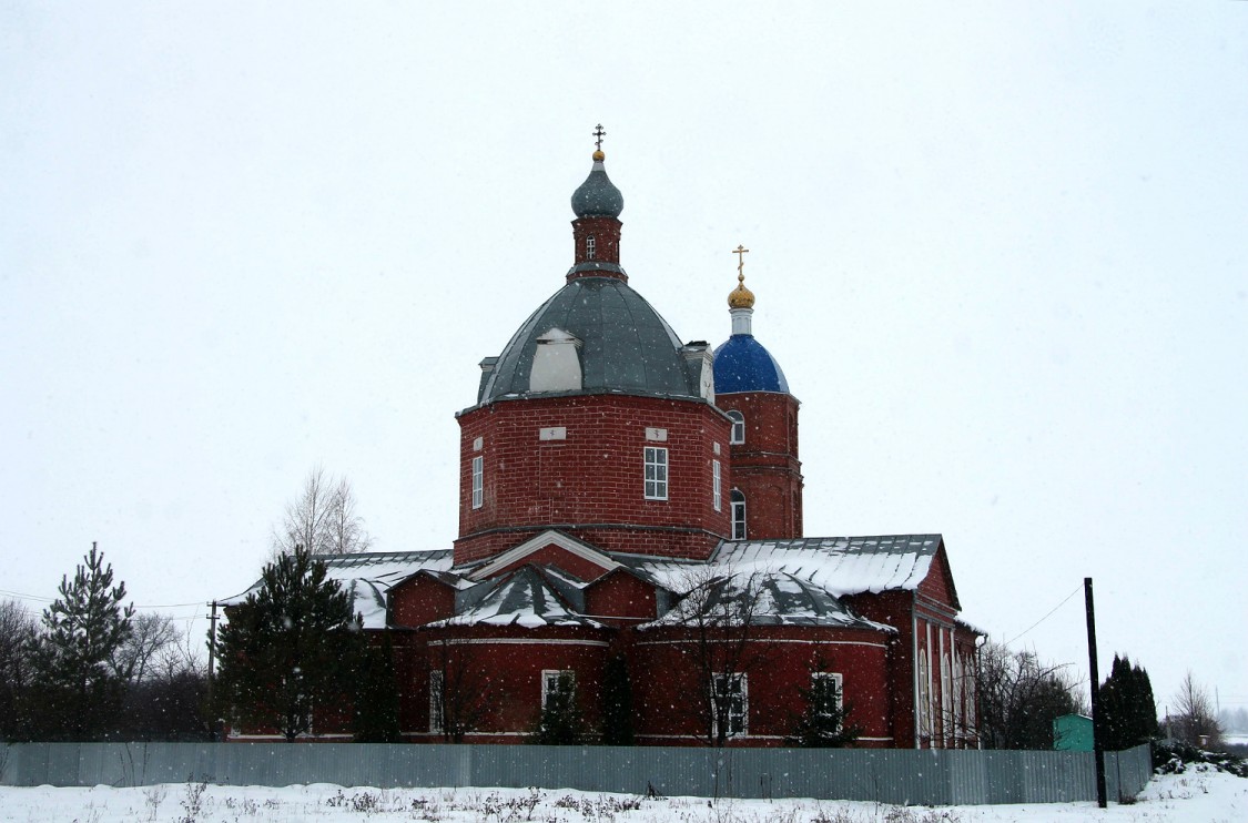 Церковь Иоанна Богослова, Пружинки (Липецкий район, Липецкая область). фасады