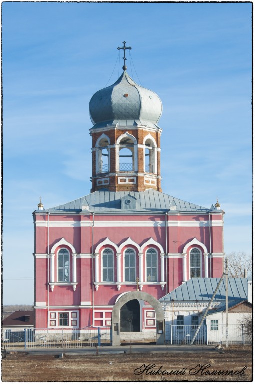 Церковь Димитрия Ростовского, Пушкино (Добринский район, Липецкая область). фасады