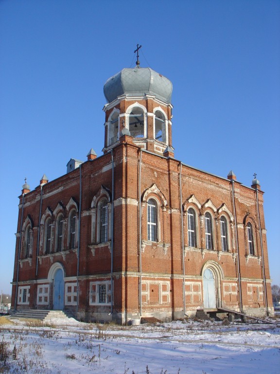 Церковь Димитрия Ростовского, Пушкино (Добринский район, Липецкая область). фасады