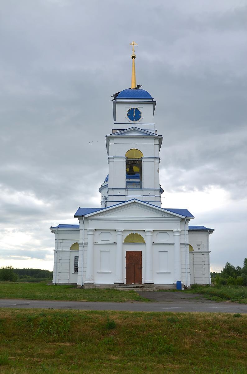 фасады. Церковь Рождества Христова, Солнцево (Чаплыгинский район, Липецкая область)