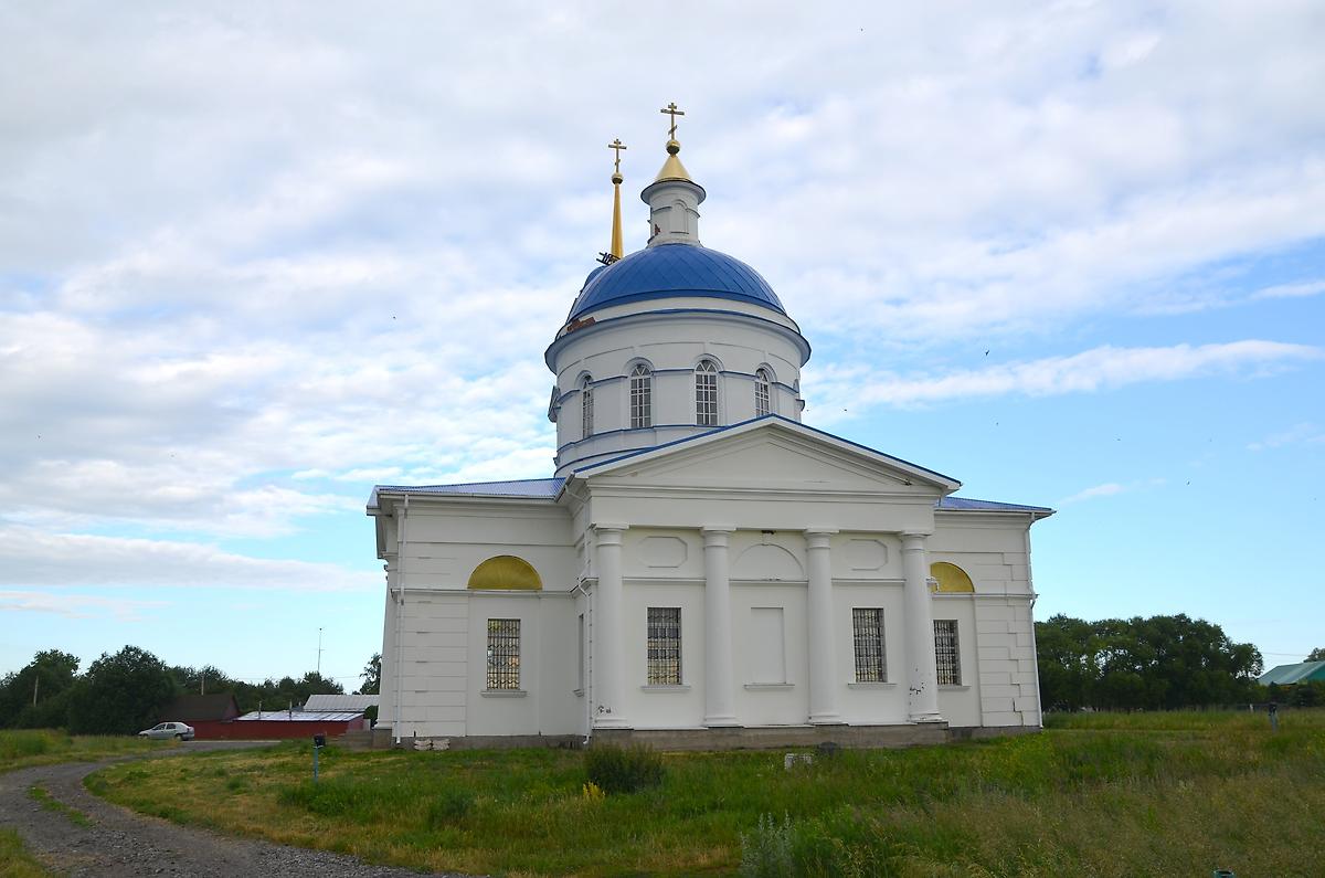 фасады. Церковь Рождества Христова, Солнцево (Чаплыгинский район, Липецкая область)