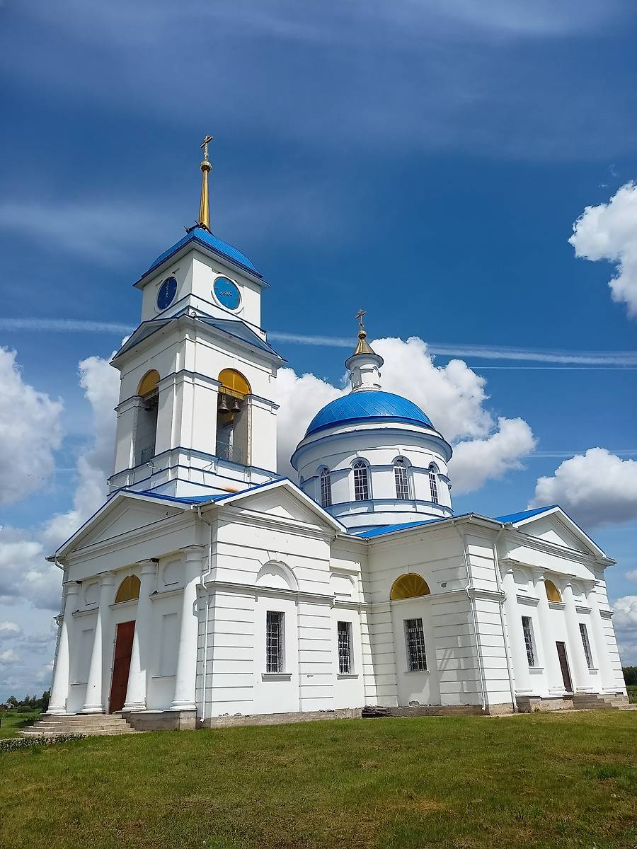 фасады. Церковь Рождества Христова, Солнцево (Чаплыгинский район, Липецкая область)
