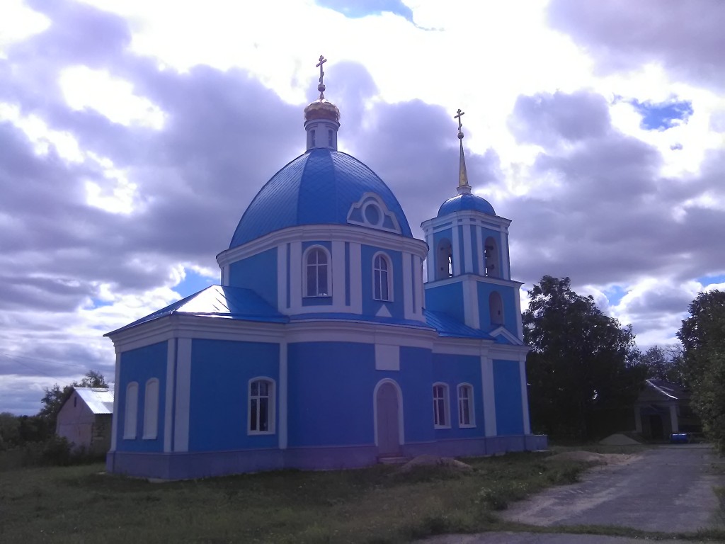 Церковь Покрова Пресвятой Богородицы, Тростяное (Задонский район, Липецкая область). фасады