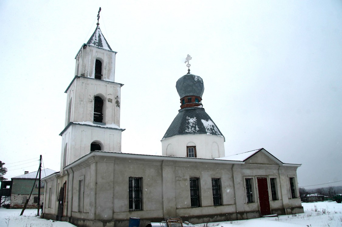 Церковь Варвары великомученицы, Варваро-Борки (Липецкий район, Липецкая область). фасады