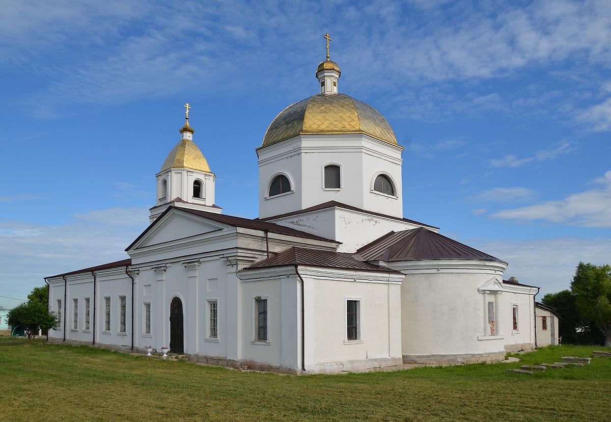 фасады. Церковь Богоявления Господня, Донское (Задонский район, Липецкая область)