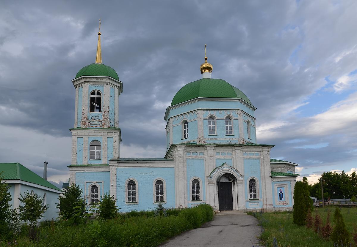 фасады. Церковь Покрова Пресвятой Богородицы, Филатовка (Добровский район, Липецкая область)