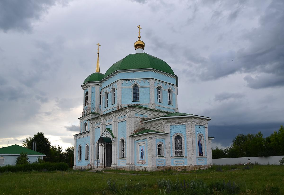 фасады. Церковь Покрова Пресвятой Богородицы, Филатовка (Добровский район, Липецкая область)
