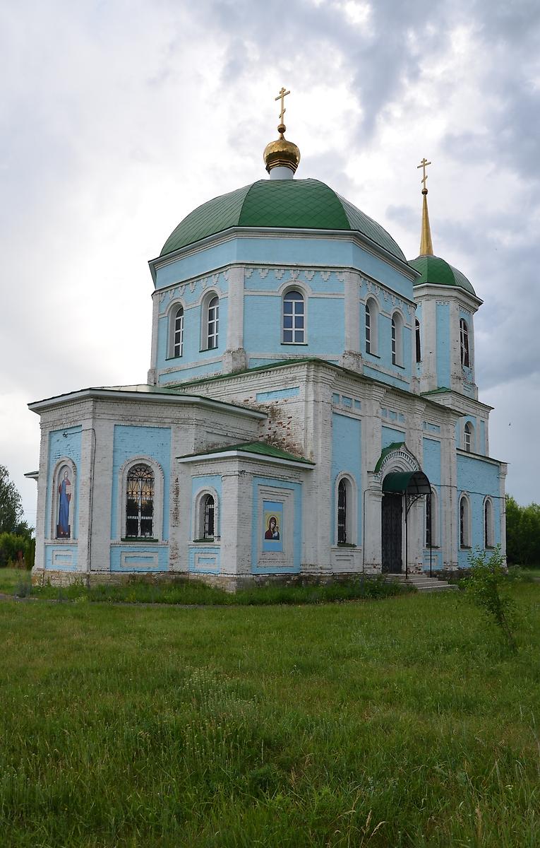 фасады. Церковь Покрова Пресвятой Богородицы, Филатовка (Добровский район, Липецкая область)