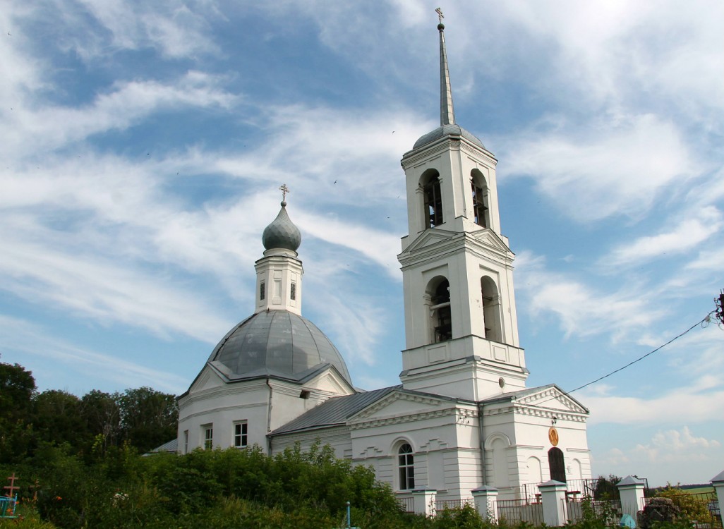Церковь Димитрия Солунского, Архангельские Борки (Липецкий район, Липецкая область). фасады