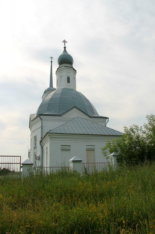 Церковь Димитрия Солунского, Архангельские Борки (Липецкий район, Липецкая область). фасады
