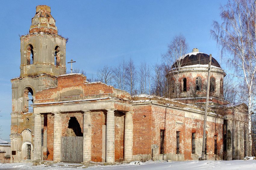 Церковь Флора и Лавра, Степурино (Старицкий район, Тверская область). фасады