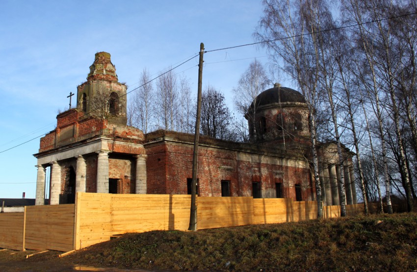 Церковь Флора и Лавра, Степурино (Старицкий район, Тверская область). документальные фотографии