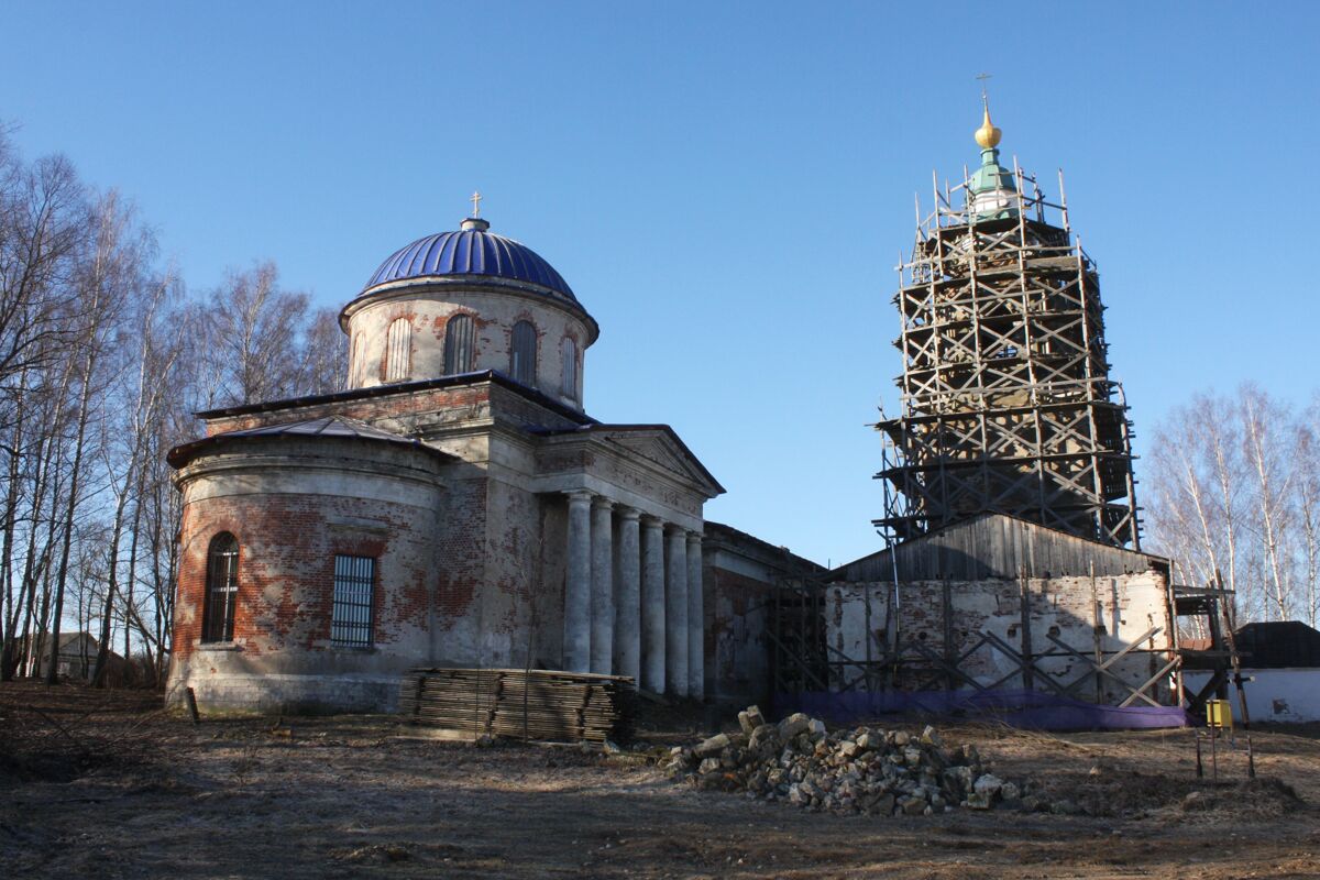 Церковь Флора и Лавра, Степурино (Старицкий район, Тверская область). документальные фотографии