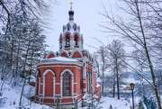 Церковь Саввы Сторожевского в Саввинском скиту - Звенигород - Одинцовский городской округ и ЗАТО Власиха, Краснознаменск - Московская область