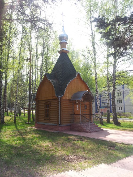 Часовня Луки (Войно-Ясенецкого), Абельмана Н.С. им., санаторий (Ковровский район и г. Ковров, Владимирская область). общий вид в ландшафте