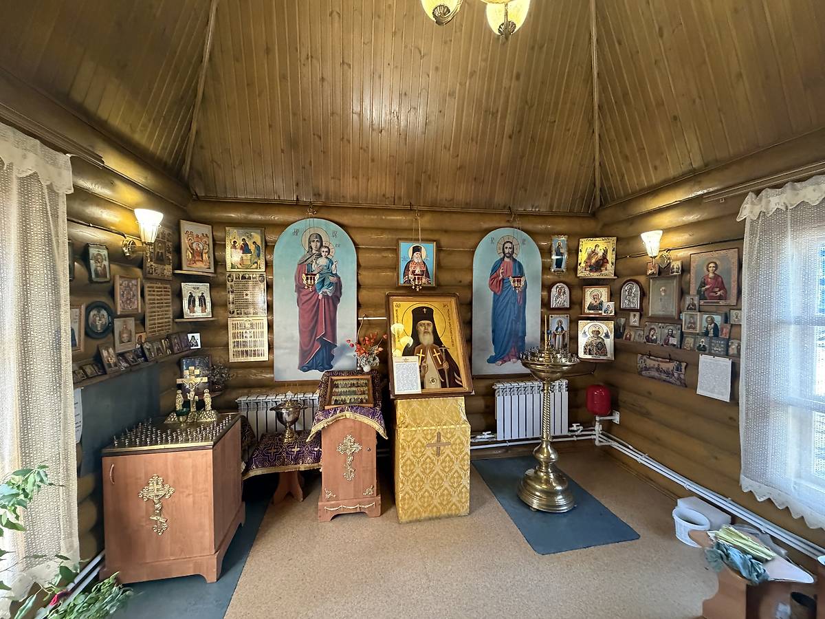 Внутреннее убранство, интерьер и убранство. Часовня Луки (Войно-Ясенецкого), Санатория им. Абельмана, посёлок (Ковровский район и г. Ковров, Владимирская область)