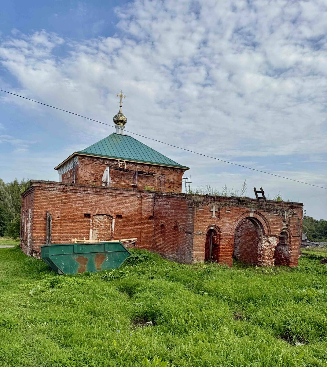 Церковь Сергия Радонежского, Пески (Вязниковский район, Владимирская область). фасады