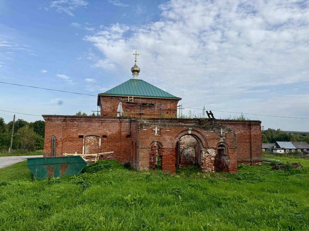 Церковь Сергия Радонежского, Пески (Вязниковский район, Владимирская область). фасады