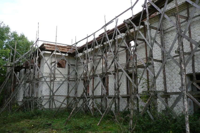 Церковь Покрова Пресвятой Богородицы, Хмелинец (Задонский район, Липецкая область). документальные фотографии