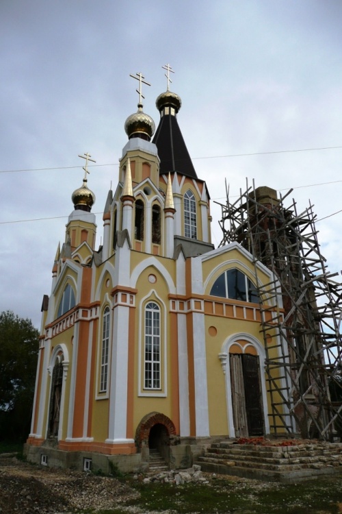 Колодезское (Невежколодезное). Церковь Казанской иконы Божией Матери. общий вид в ландшафте