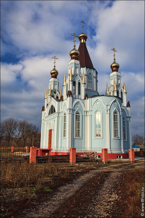 Церковь Казанской иконы Божией Матери, Колодезское (Невежколодезное) (Задонский район, Липецкая область). фасады, фотограф Алексей Строганов
