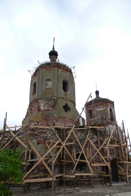 Церковь Сергия Радонежского, Липовка (Задонский район, Липецкая область). документальные фотографии