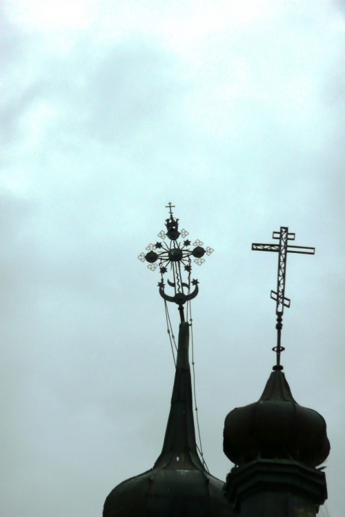 Липовка. Церковь Сергия Радонежского. архивная фотография, Тот самый крест