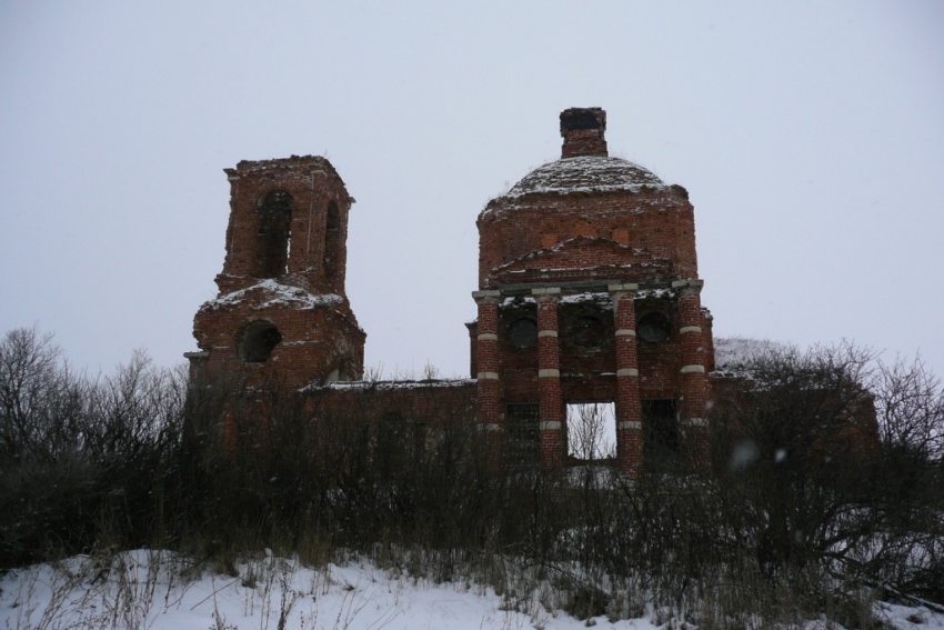 Церковь Николая Чудотворца, Никольское (Задонский район, Липецкая область). фасады