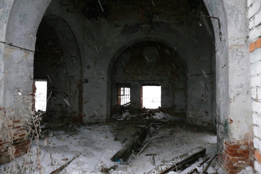 Церковь Николая Чудотворца, Никольское (Задонский район, Липецкая область). интерьер и убранство