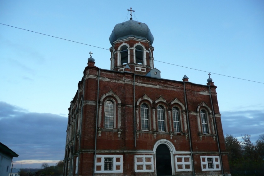 Церковь Димитрия Ростовского, Пушкино (Добринский район, Липецкая область). фасады