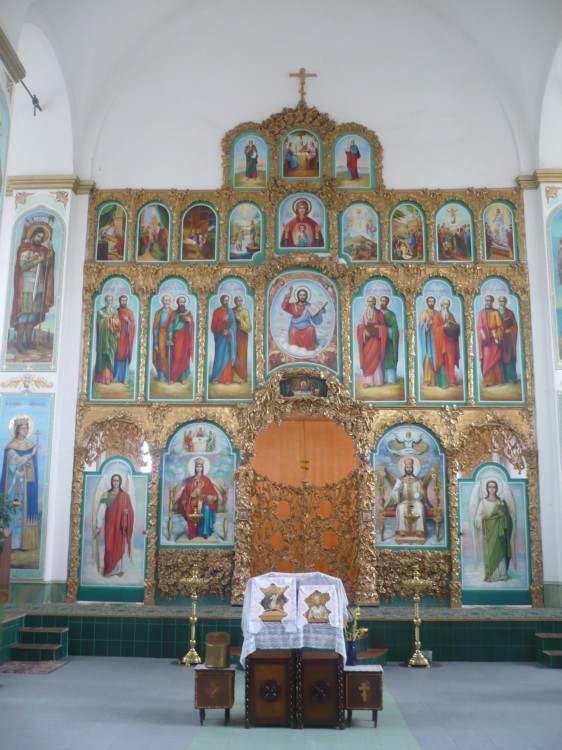Церковь Димитрия Ростовского, Пушкино (Добринский район, Липецкая область). интерьер и убранство