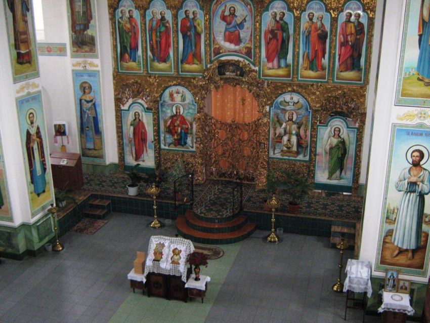 Церковь Димитрия Ростовского, Пушкино (Добринский район, Липецкая область). интерьер и убранство