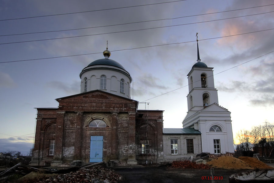 Трубетчино. Церковь Спаса Нерукотворного Образа. фасады