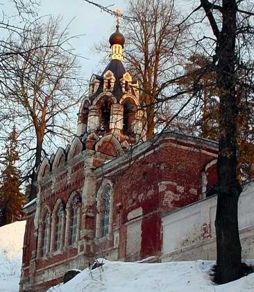 Звенигород. Церковь Саввы Сторожевского в Саввинском скиту. фасады