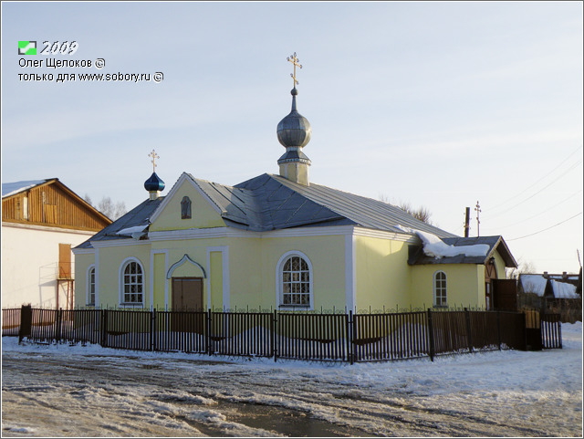 Нововязники. Церковь Иннокентия, митрополита Московского. фасады, Северный фасад