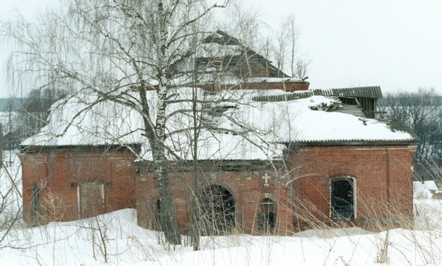 Церковь Сергия Радонежского, Пески (Вязниковский район, Владимирская область). фасады, западный фасад